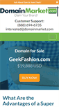 Mobile Screenshot of geekfashion.com